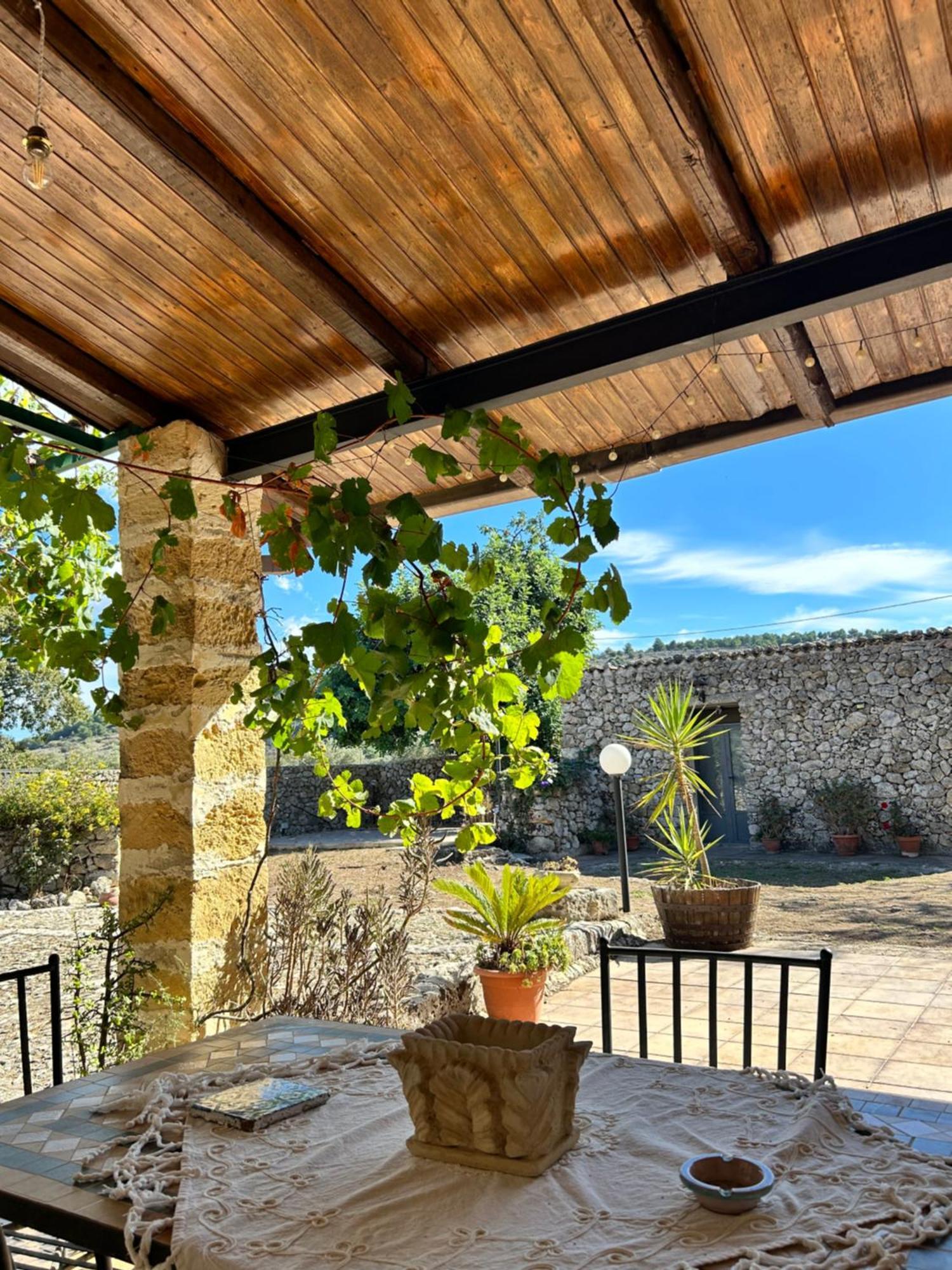 Vila Antico Casale Sofia Sortino Exteriér fotografie
